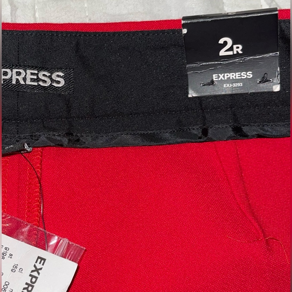 Express Red Pants - Picture 4 of 5